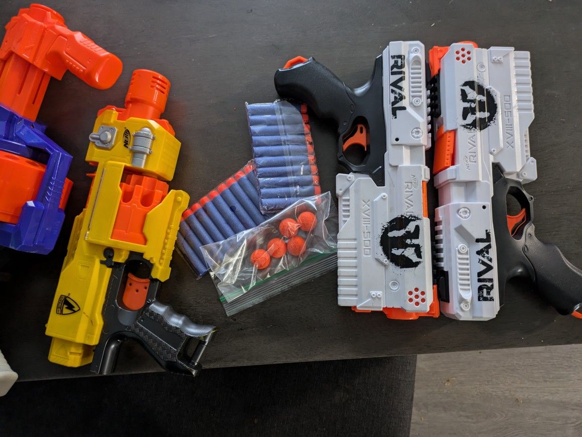 Nerf Gun Lot