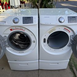 Washer And Dryer Set Samsung New 