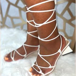 Womens Lace Up Heels Size 12