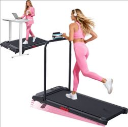 TREADMILL WALKING PAD W. INCLINE 6%! NEW IN BOX! CAMINADORA C. INCLINACION 6%! NUEVA EN CAJA!