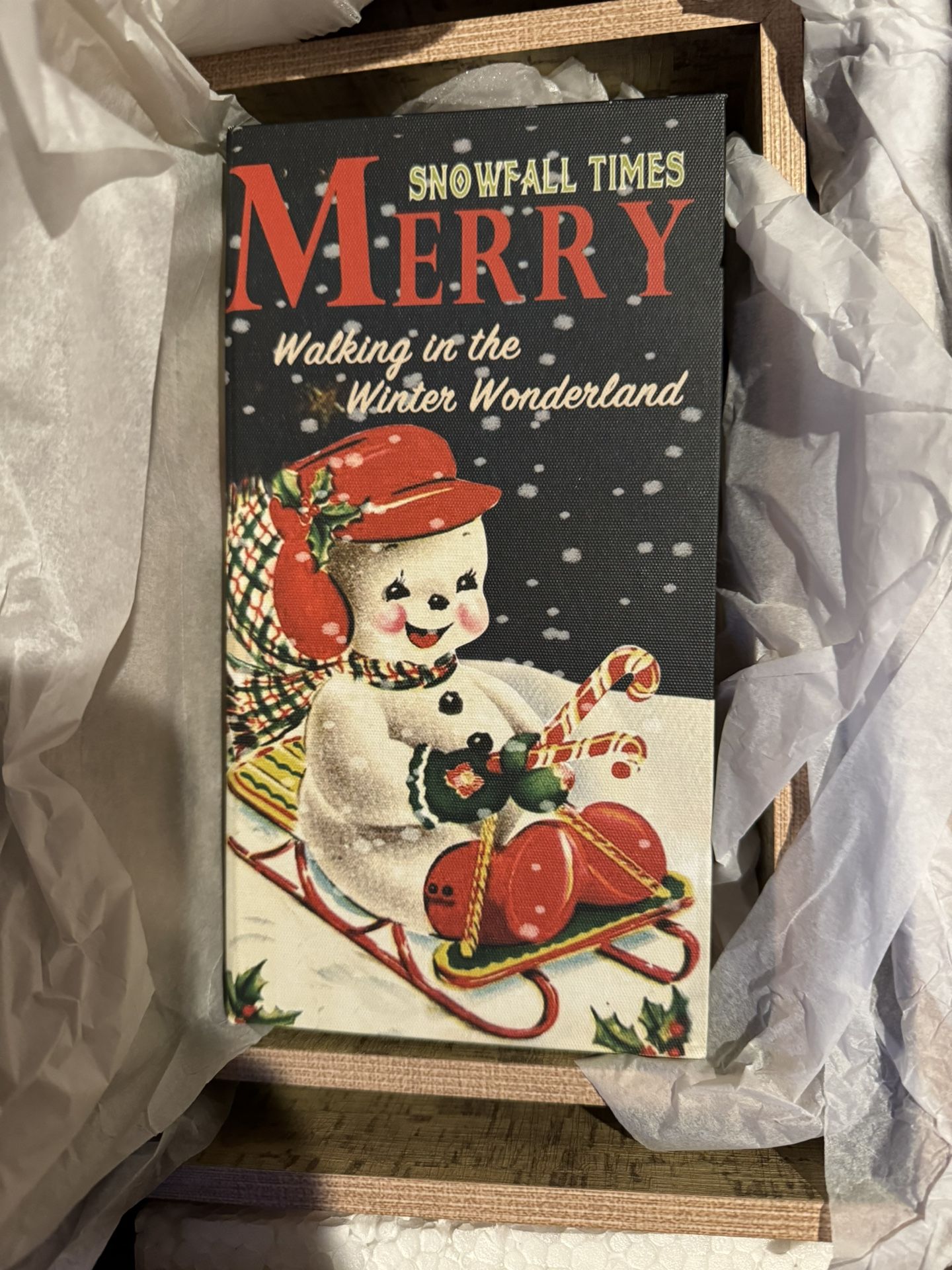 Mr. Christmas Nostalgic Nesting Wooden Books