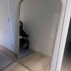 Large Gold mirror vintage 