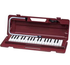 Yamaha Pianica, 37-note Melodica, Maroon (P37D),Red