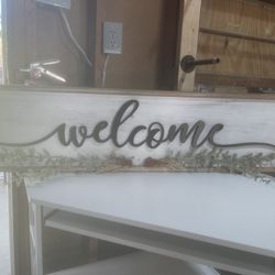Welcome Sign 