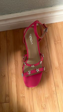 Pink shoes