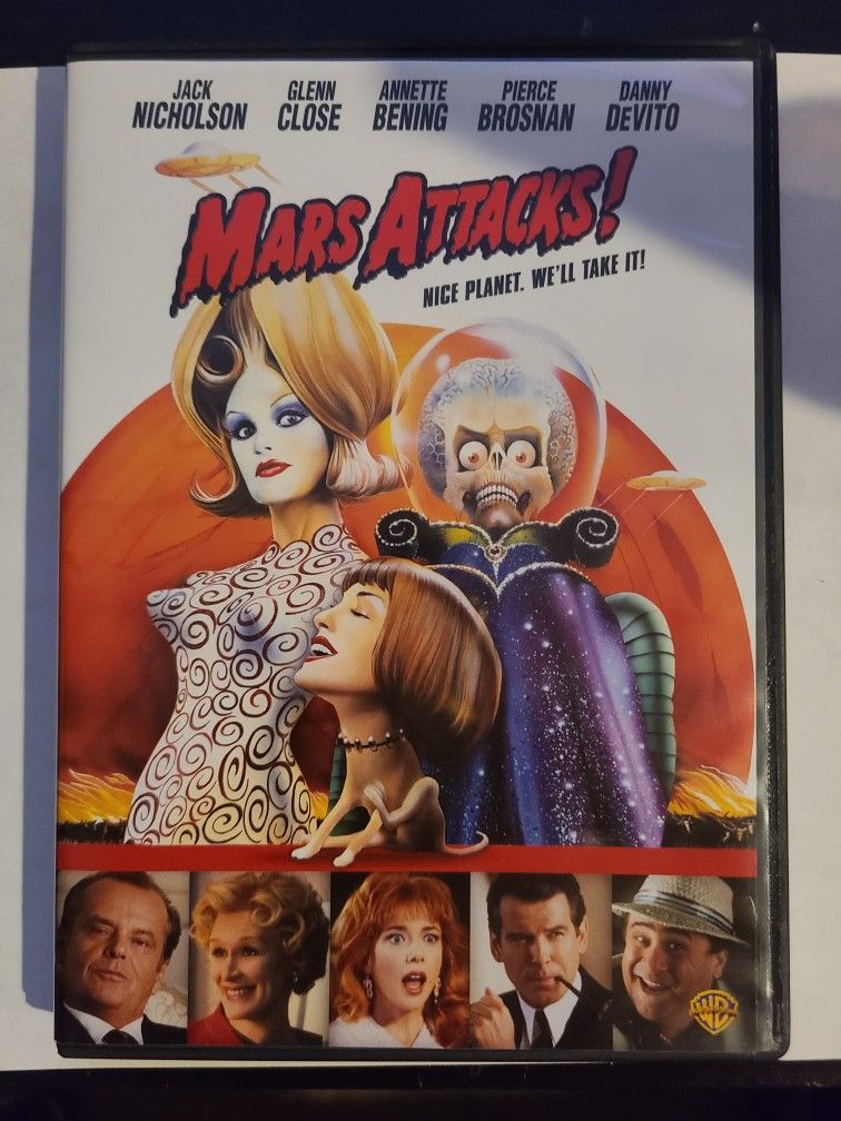 Mars Attacks DVD Movie