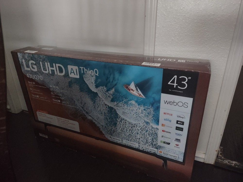 43 Inch new LG Smart TV.  In Box