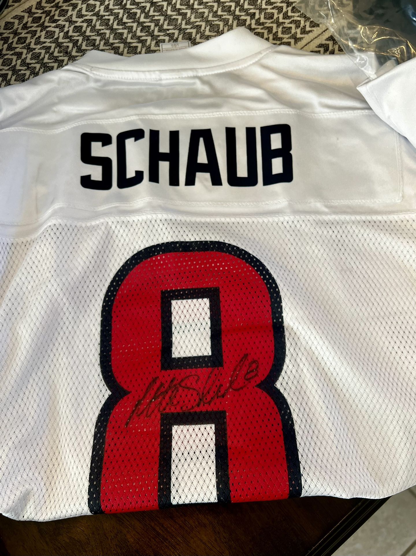 Matt schaub Texans autographed  NFL jersey 