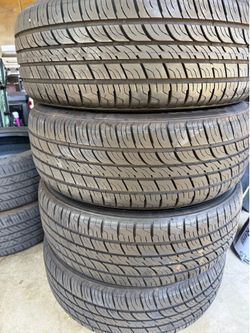 Tires 225-55-19.  4 under 6k miles on them