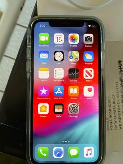 iPhone x 64 gig verizon