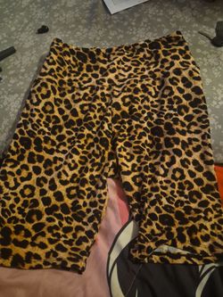 Chetta print biker shorts