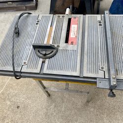 Craftsman 8” Aluminum Table Saw