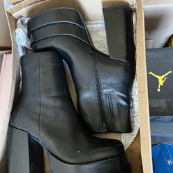 New Platform Boots 