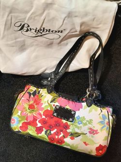Brighton Floral Handbag with Dust Bag