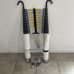 Heavy duty Aluminum strong telescopic ladder - L68  - 20.5 feet 