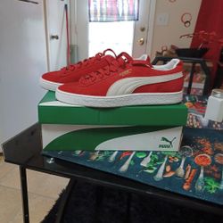 PUMA SUEDE CLASSIC XXI size 9.5 Mens