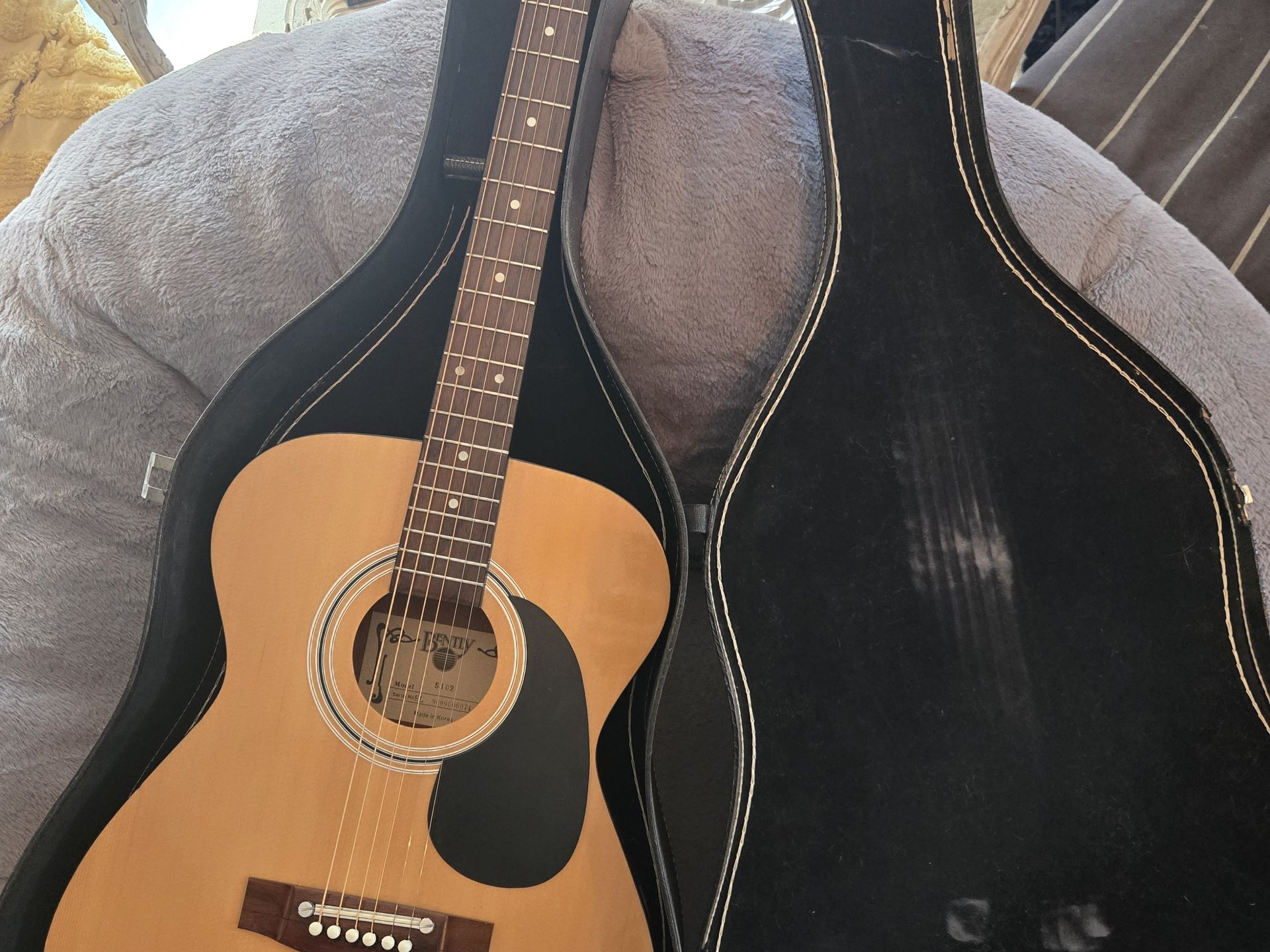 Vintage Bentley Acoustic Guitar w/ Case