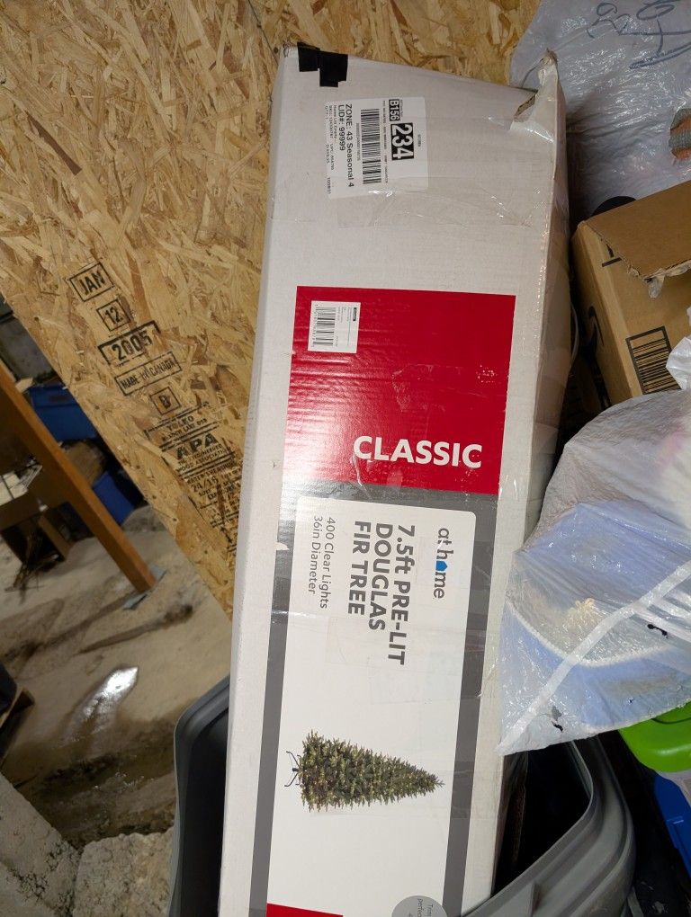 7 Foot Pre-Lit  Christmas Tree Artificial 