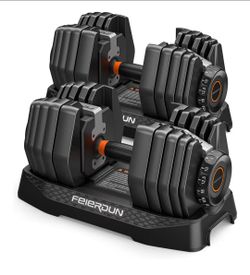FEIERDUN DB1 Quick Adjustable Dumbbell Set 105lb/52.5lb