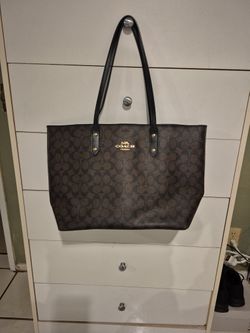 Bolso Grande Café Oscuro $40 