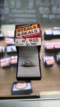 14k diamond ring