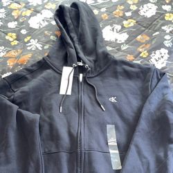 Calvin Klein Zip Up Hoodie 