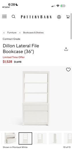 Pottery Barn bookshelf