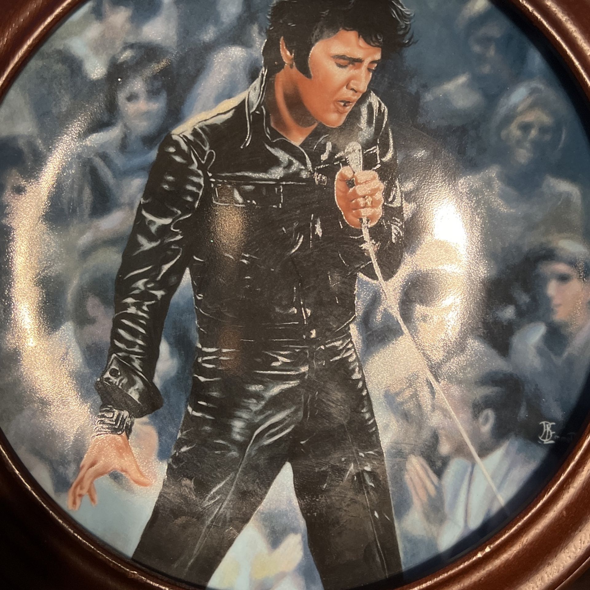 elvis presley 68 comeback special plate