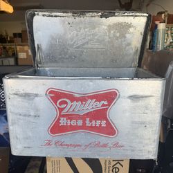 Vintage Miller High Life Cooler