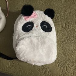 Panda Backpack & Unicorn Purse With Wallet