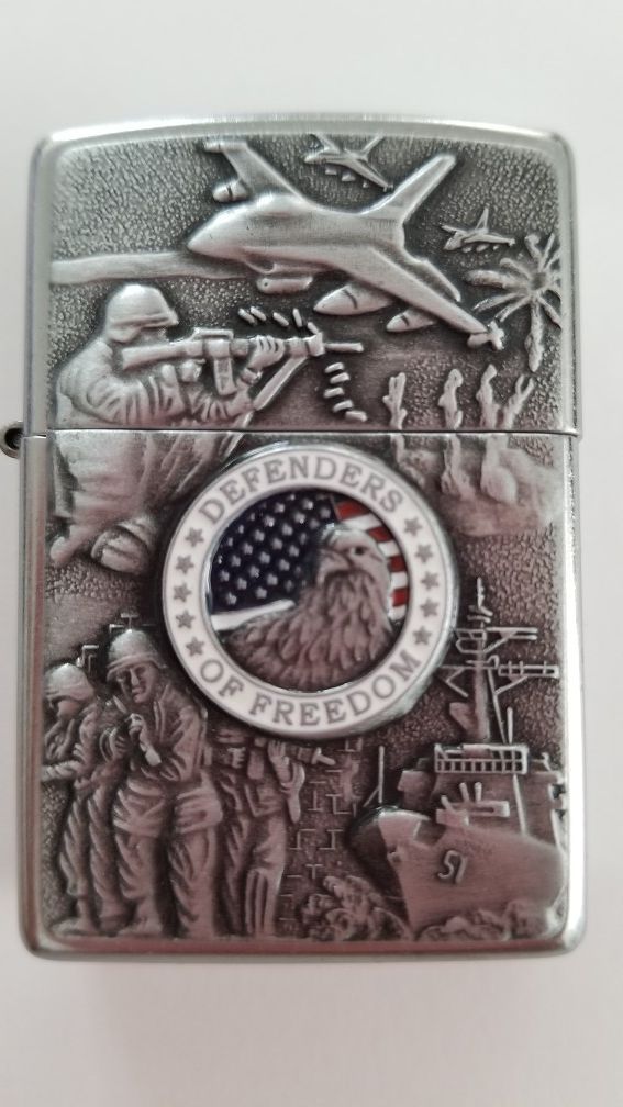 Joined Forces Zippo Lighter