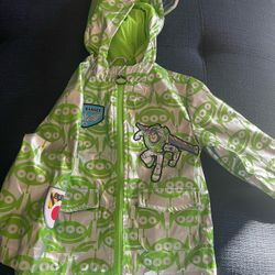 Buzz Lightyear Rain Jacket Size 2T Free