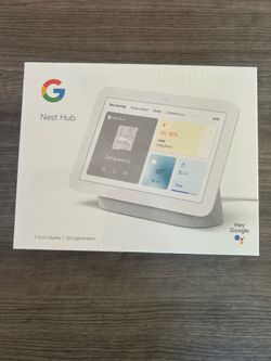 Google Nest Hub 2nd Gen — Brand New & Sealed