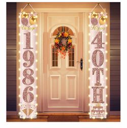 Free - 40th Birthday Decorations