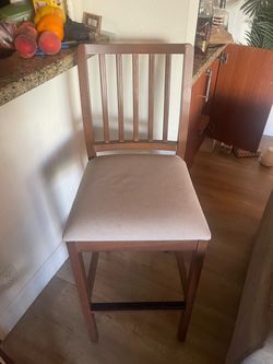 IKEA high backed bar chairs