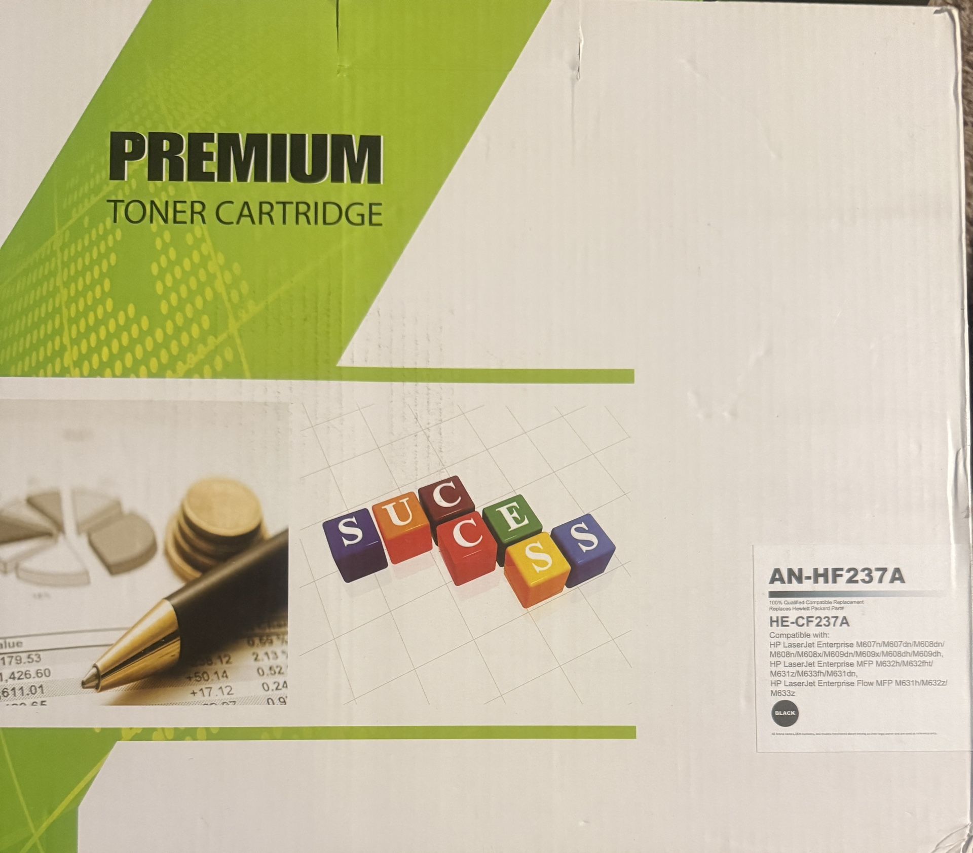 HP CF237A Toner Cartrdege, compare wi HP LaserJet Pro M404dn, & ALL HP LaserJets