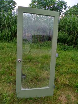 Entrance Glass Door Wooden Frame