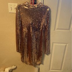 Fashion Nova Sequin Dress S