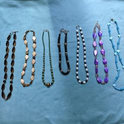 Handmade Jewelry For 8 necklaces
