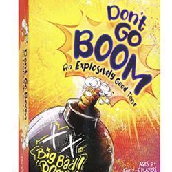 Brand new Don’t Go Boom Card Game - Games for Family Game Night - (2 - 6 Players) Ages 7+
