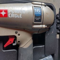 porter cable 16 " finish nailer with case firm price 