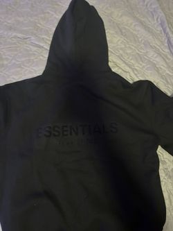 Black Essential Hoodie