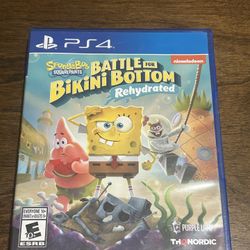 SpongeBob SquarePants Battle For Bikini Bottom Rehydrated (PS4)