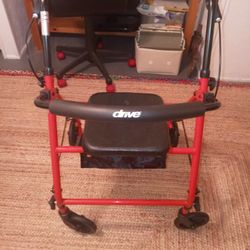 Drive Walker With Seat