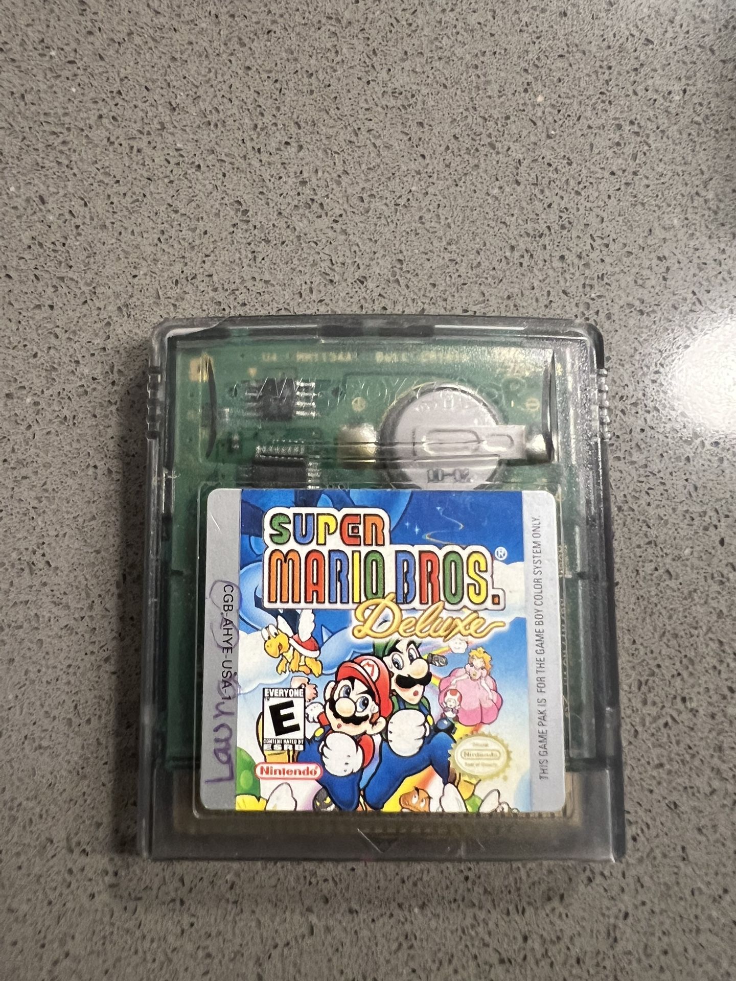 Super Mario Bros. Deluxe (Nintendo Game Boy Color) Tested And Works.