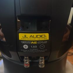 13W7AE  JL AUDIO Anniversary Edition
