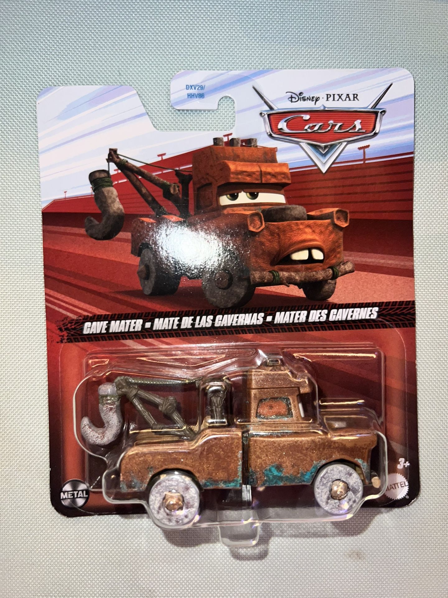 New 2024 Disney Pixar Cars CAVE MATER Metal Series Red Card McQueen