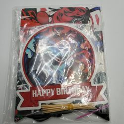 Persona 5 Anime Birthday Decorations 