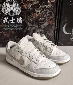 Nike-Dunk Low SE 'Grey Khaki Men's Size 8.5