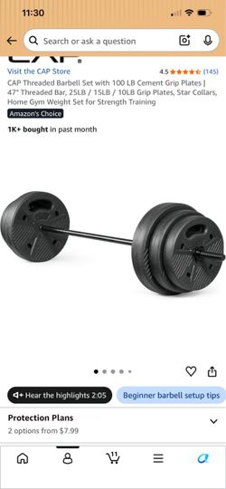Weight set